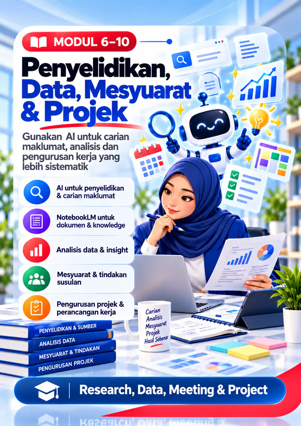 Kandungan lanjutan Modul 6 hingga 10